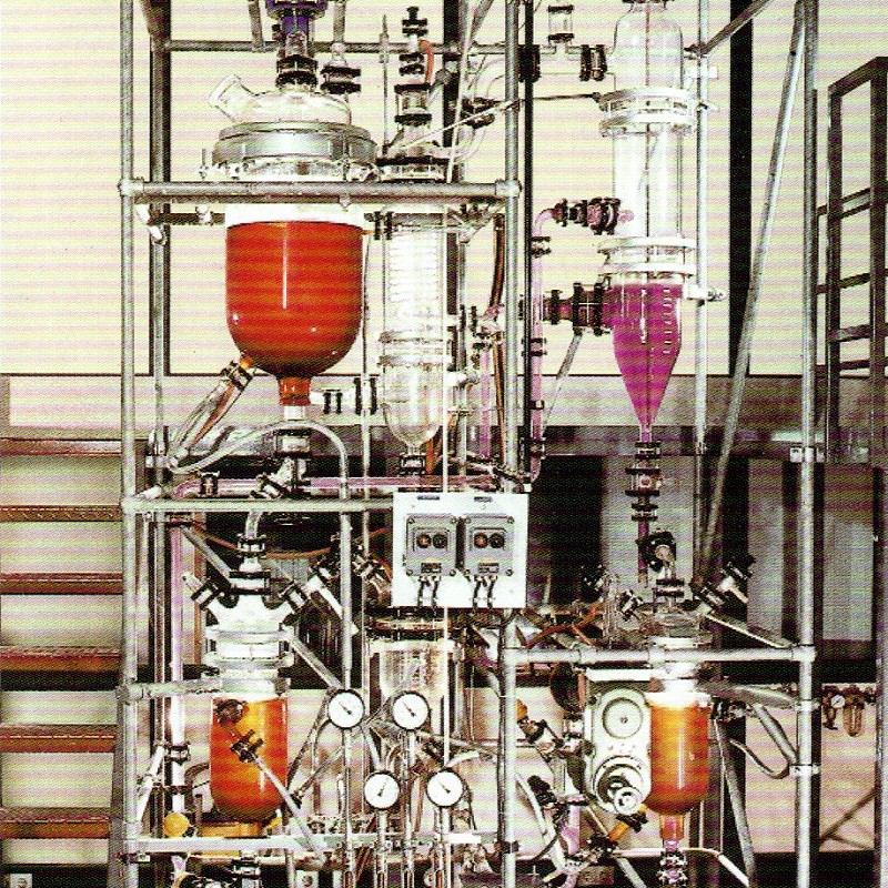 【生產級】反應、蒸餾、萃取、結晶設備