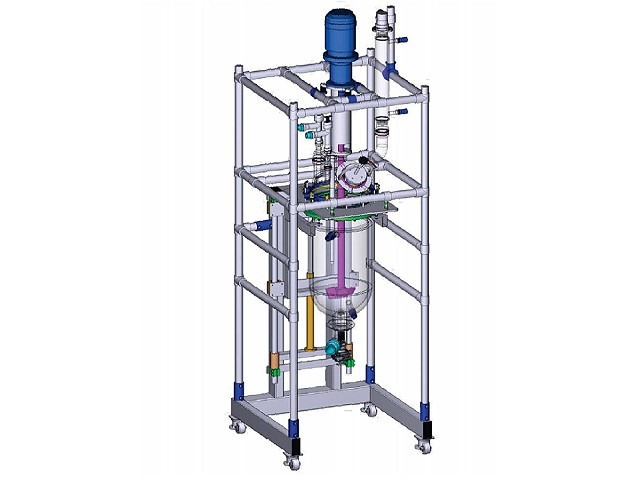 【實績案例】30L 高壓反應蒸餾系統